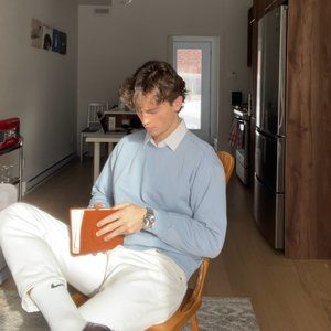 Baby Blue Sweatshirt